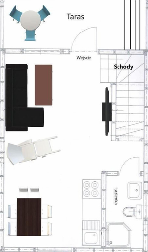 Floor plan 5, Amber Domki, Wejherowo