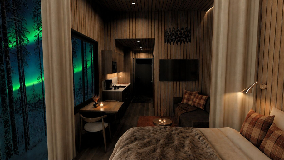 Room 5, Aava Glass Igloos, Lapland