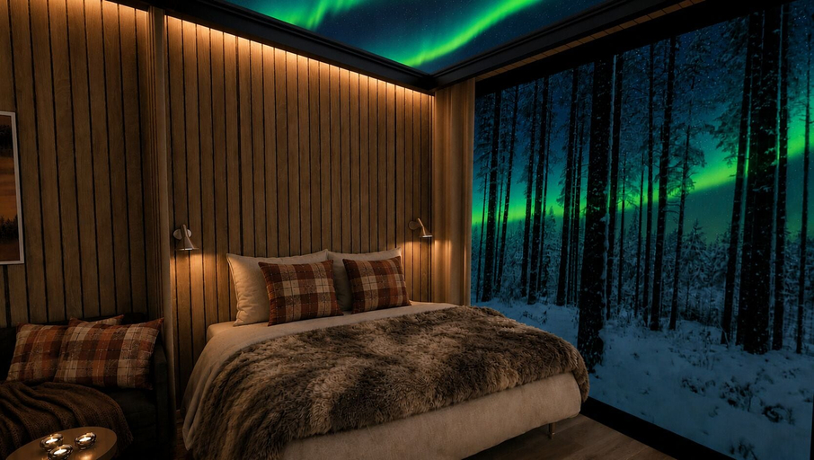 Room 3, Aava Glass Igloos, Lapland