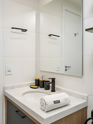 Bathroom 5, Smart Bourbon 1208, São Paulo