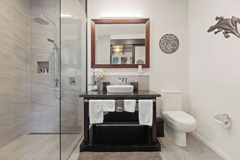 Bathroom 3, Serenity Villas Rarotonga, Rorotonga