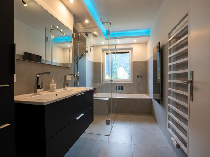 Bathroom 2, RABENSTEINER - Panorama Apartments - Bad Kleinkirchheim, Spittal an der Drau
