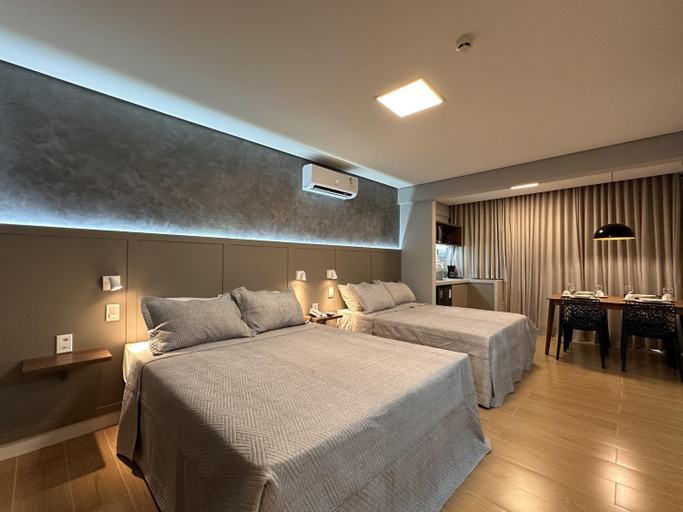 Bedroom 3, Flat Moderno e Confortavel no Coracao de Brasilia, Brasília