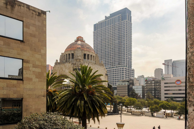 Room 4, w Engaging 1BR w Terrace in Tabacalera, Mexico City
