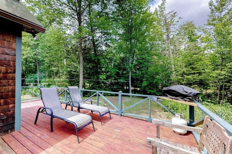 Terrace/patio 5, Dog-friendly Lakefront Home w/ Deck, Firepit, Water Views & Games, Piscataquis