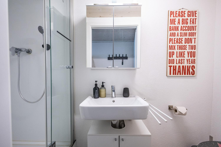 Bathroom, Muota River Loft & Muota Industry Apartment near Stoos, Schwyz