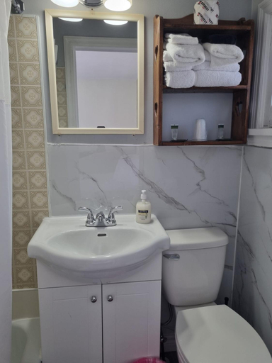 Bathroom 5, Manor Motel, Lake Hurron