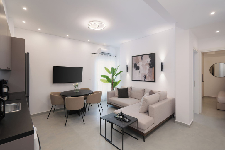 Living area 5, Classy & Lux Apartment in Athens, Attica