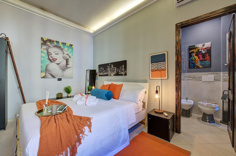 Bedroom 2, Vatican Boutique apartment Stylish & quite , Roma
