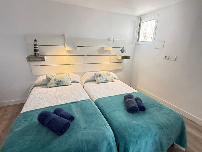 Bedroom, Apartamento en el casco viejo de Corralejo, Las Palmas