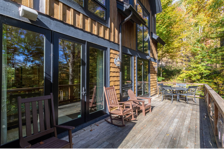 Outdoor dining 5, AEA - Eagles Nest NC, Avery