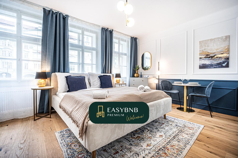 Bedroom, Exquisite Apartments at Lesser Town by EasyBNB Premium, Praha 1