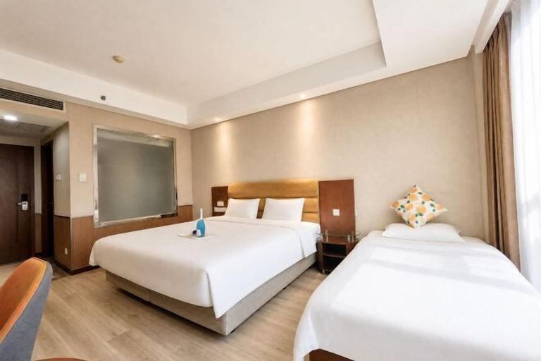 Bedroom 3, qingdao tianrunjinwang hotel, Qingdao