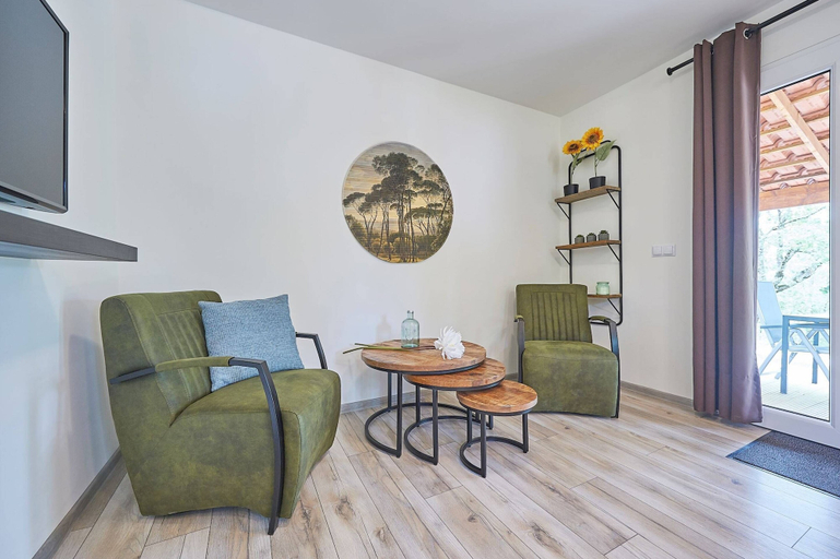 Living room, Bungalow in France With Private Garden, Lot
