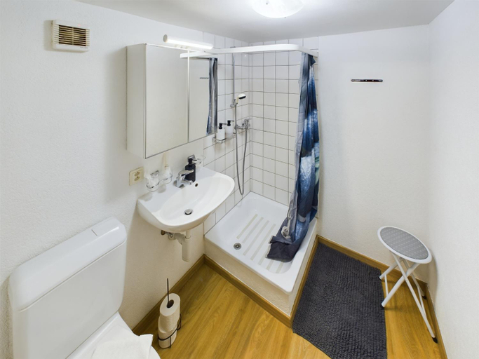Bathroom 3, Chez Alain Prevu - Boutique Hotel by Stay Swiss, Porrentruy
