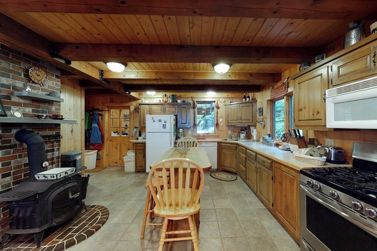 Private kitchen 5, Lakefront Cabin on a Double Lot w/ 500, Piscataquis