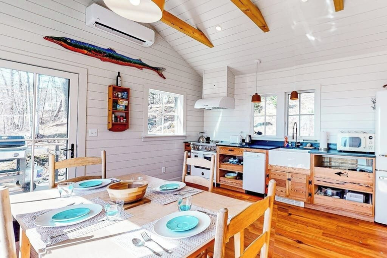 Private kitchen 3, Oceanfront Home on 6 Acres With Multi-level Deck & Spectacular View, Knox
