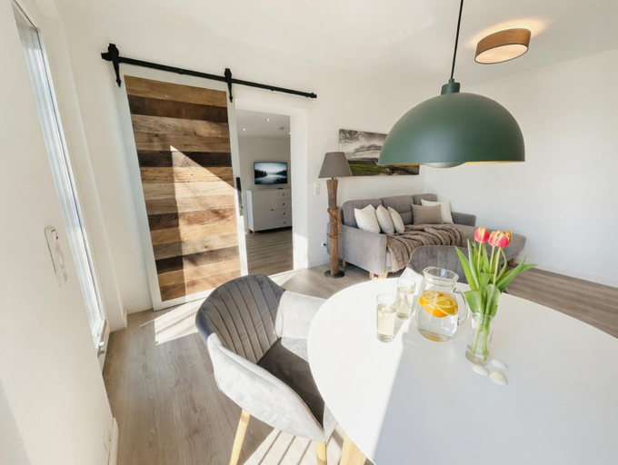 Bedroom 2, Hof Steinhutten Boutique Apartments, Nordfriesland
