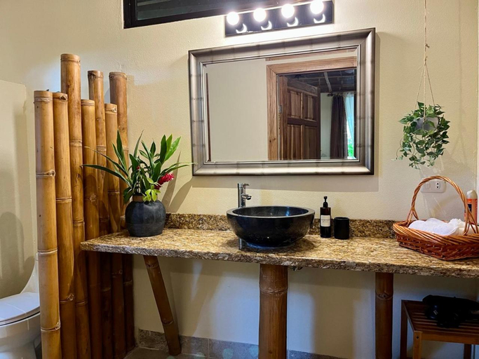 Bathroom 3, Bali inspired Casa Cascada w Jungle views pool, Aguirre