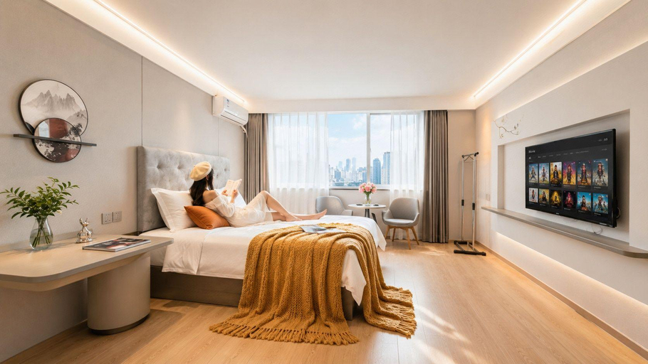 Bedroom 4, Magnotel Hotel Huizhou South Station Branch, Huizhou