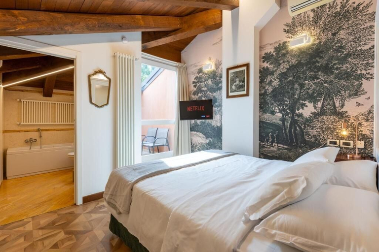 Bedroom 4, BolognaRoomscom - Villa Bottrigari, Bologna