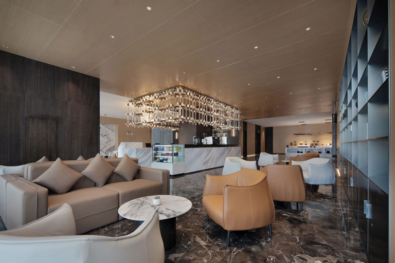 Lobby sitting area 4, Shijiazhuang Changan Wanda Meihua Light Hotel, Shijiazhuang