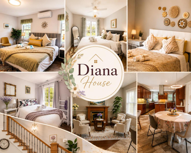 Bedroom 3, Diana House, Queens