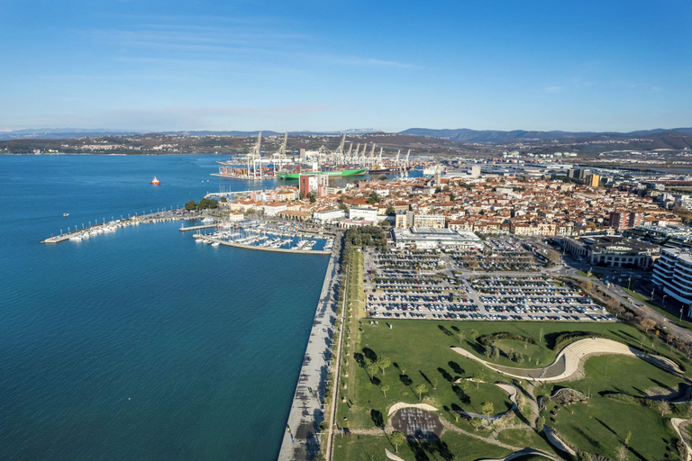 Aerial view, Nobile Studio in the Historic Town, Koper