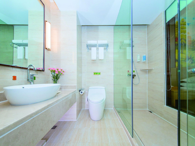 Bathroom 3, Vienna International Hotel Wuhan Yangluo New Port, Wuhan