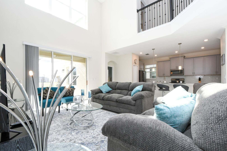 Living area 2, Champions Gate Gem Pool, Spa, Near Parks, Osceola