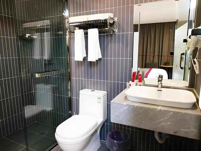 Bathroom 4, Thank Inn Hotel Sichuan Nanchong Gaoping District Longmen, Nanchong