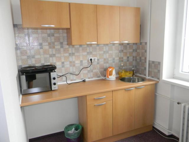 Kitchen, Hostel Klub malych pivovaru, České Budějovice