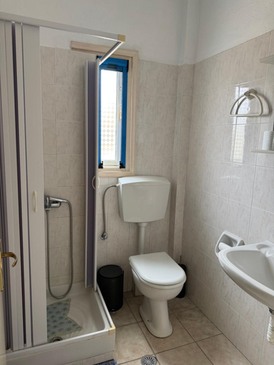 Bathroom, Orama Hotel, North Aegean
