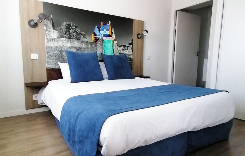 Bedroom 4, Appart-Hotel Mer & Golf City Ile de Nantes, Loire-Atlantique