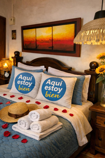 Bedroom, AQUI ESTOY BIEN, Barichara