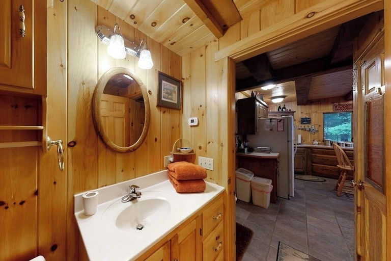 Interior, Lakefront Cabin on a Double Lot w/ 500, Piscataquis