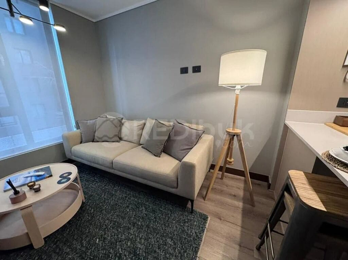 Living area, Rbk Moderno depto en Las Condes, Cordillera