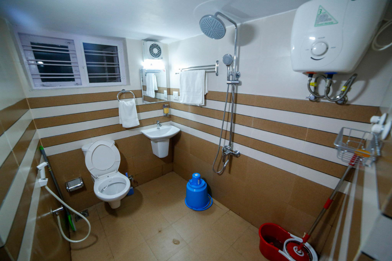 Bathroom, Belljem Homes -your own private resort -1 BHK FF, Thrissur