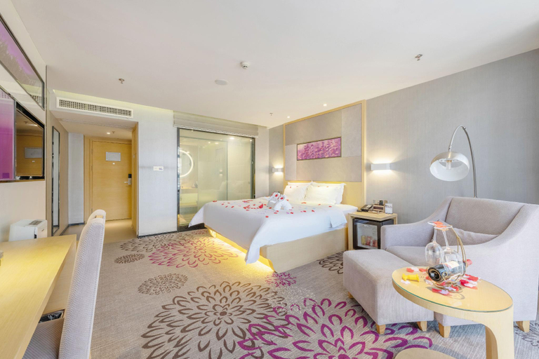 Bedroom 2, Lavande Hotel South Huizhou Station Wanda Plaza, Huizhou