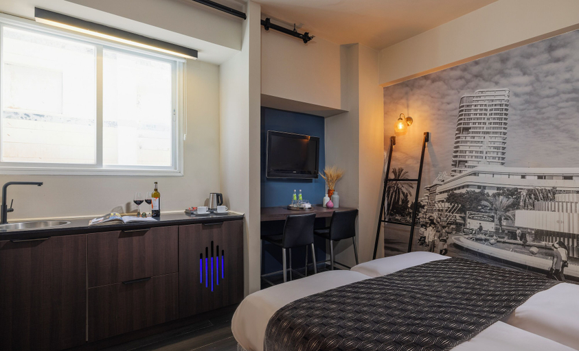 Bedroom 4, Dizengoff Avenue Boutique Hotel - by Echo Hotels