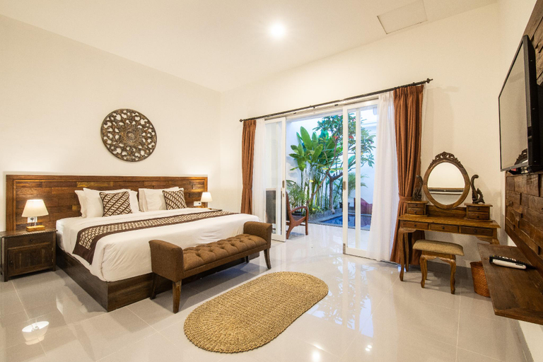 Bedroom 4, 2BR Private Pool Villa Seminyak, Badung