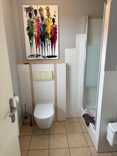 Bathroom 3, Fachwerk FeWo Schoningen, Northeim