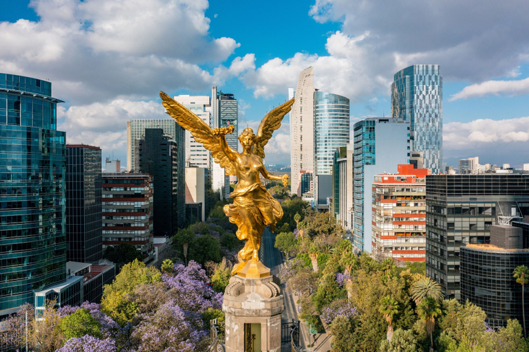 Aerial view, Hyde Mexico City Reforma, Mexico City