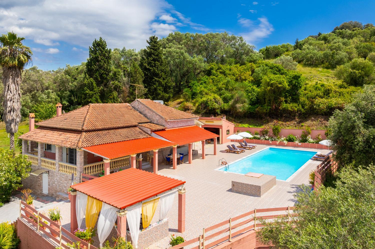 Exterior & Views, Villa Psaropouli Large Private Pool, A/C, WiFi, Ionian Islands