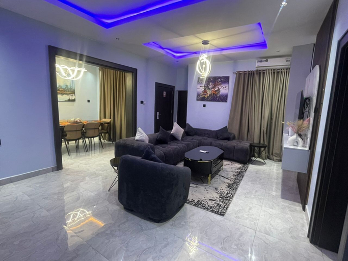 Living area 4, The Address 127 - Refined Apartments, AbujaMun