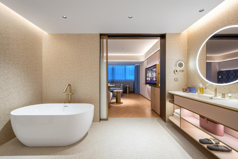 Bathroom 4, ManXin Hotel Xi’an Bell Tower, Xi'an