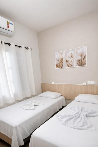 Bedroom 2, Hotel Triangulo Itai, Itaí