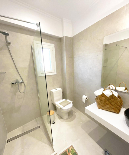 Bathroom 3, Beachfront 4-bed luxury suite - Agios Gordios, Corfu, Greece, Ionian Islands