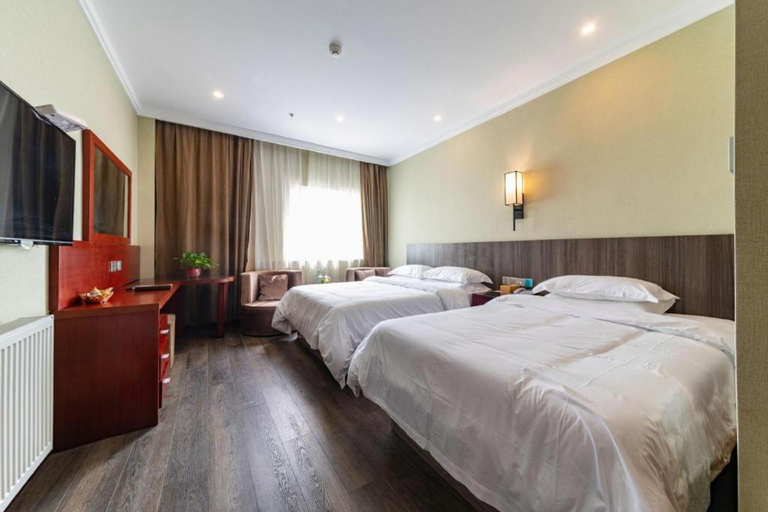 Bedroom 2, GreenTree Alliance Hotel Yancheng Engineering College Dayangwan Scenic Area, Yancheng