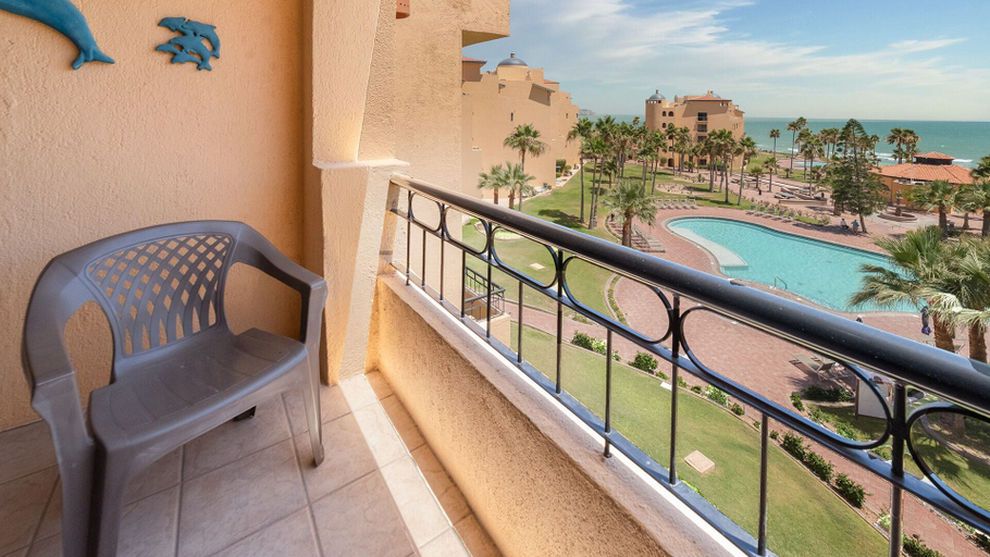 View from room, Ocean View 2BR Condo at Princesa de Peñasco Beautiful Balcony View, Puerto Peñasco
